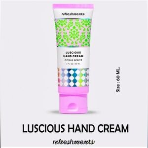 Ipsy Refreshments Luscious Hand Cream in Citrus Spritz scent